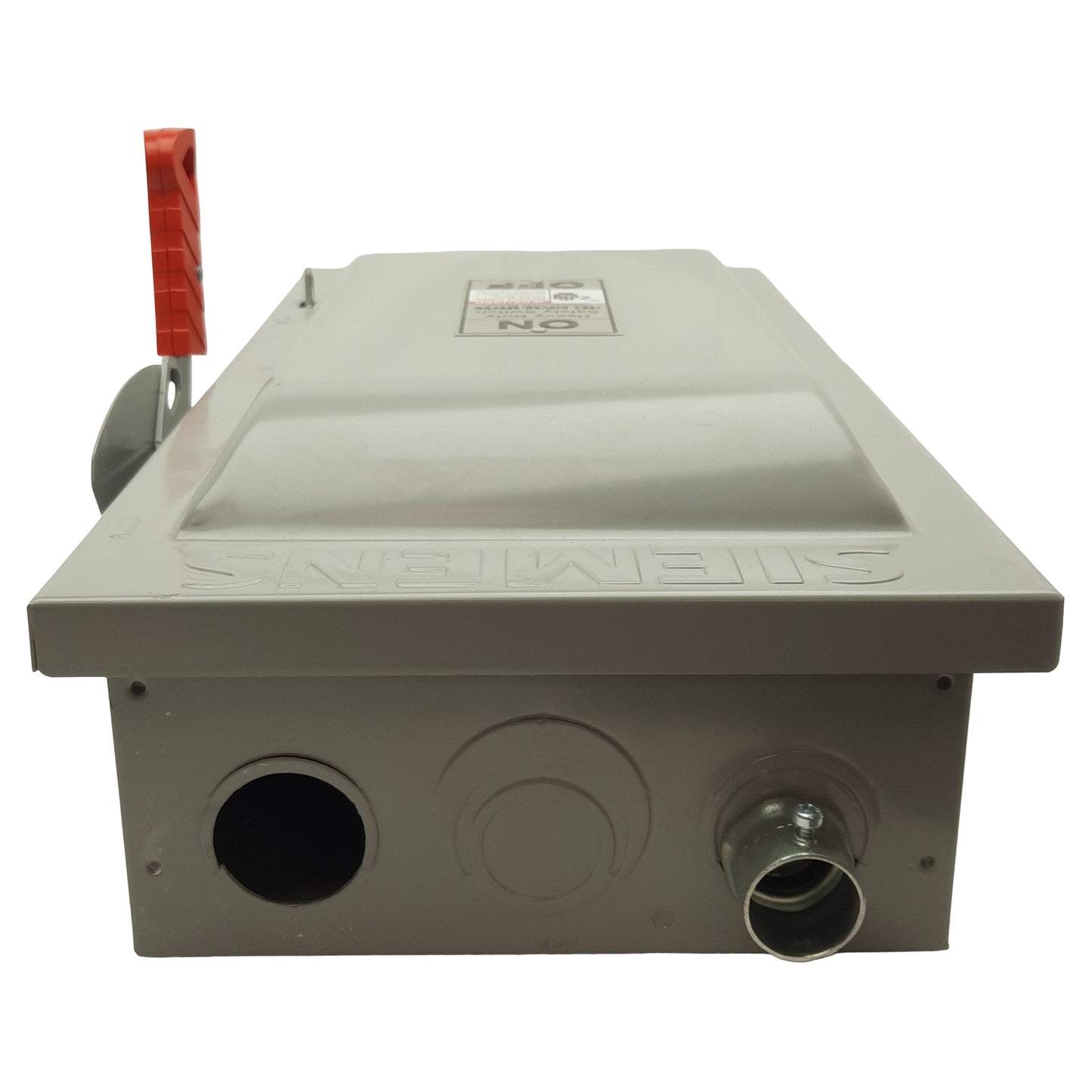 Used Siemens HF323N Heavy Duty Fusible Safety Switch, 3-Pole 3PH, 100A 240VAC/250VDC