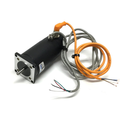Used Nanotec PGB-5618-C4004-B2 Stepper Motor, 4A, 130Ncm, NEMA 23 w/24VDC Brake