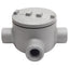 Used Appleton GR-EFHC Conduit Outlet Box Type 3 & 4, 3x 1/2in NPT Female, ø86mm ID