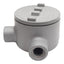 Used Appleton GR-EFHC Conduit Outlet Box Type 3 & 4, 3x 1/2in NPT Female, ø86mm ID