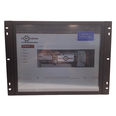Used AUO M170ETN01.1 Color TFT-LCD 17in Display, 1280x1024, USB-B, VGA, DVI, 5VDC