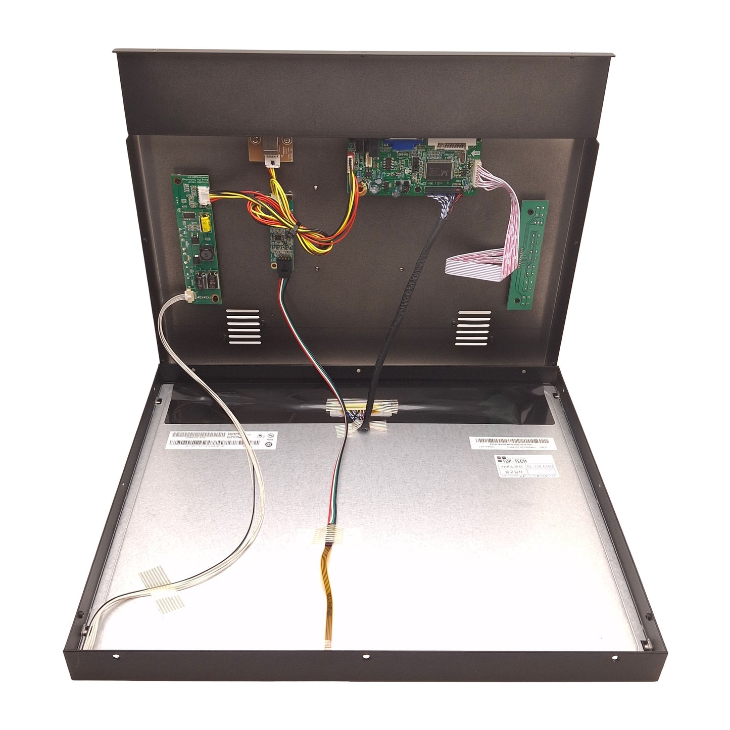 Used AUO M170ETN01.1 Color TFT-LCD 17in Display, 1280x1024, USB-B, VGA, DVI, 5VDC