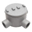 Used Appleton GR-EFHC Conduit Outlet Box, Type 3 & 4, 4x 3/4in NPT Female, ø86mm ID