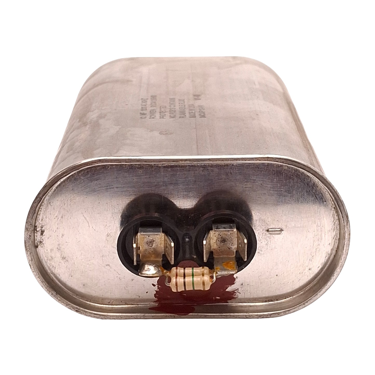 Used Ronken 91D34126H50 34CAP12-HV Non-PCB Capacitor, 12MF 1200VAC 60Hz Capacity