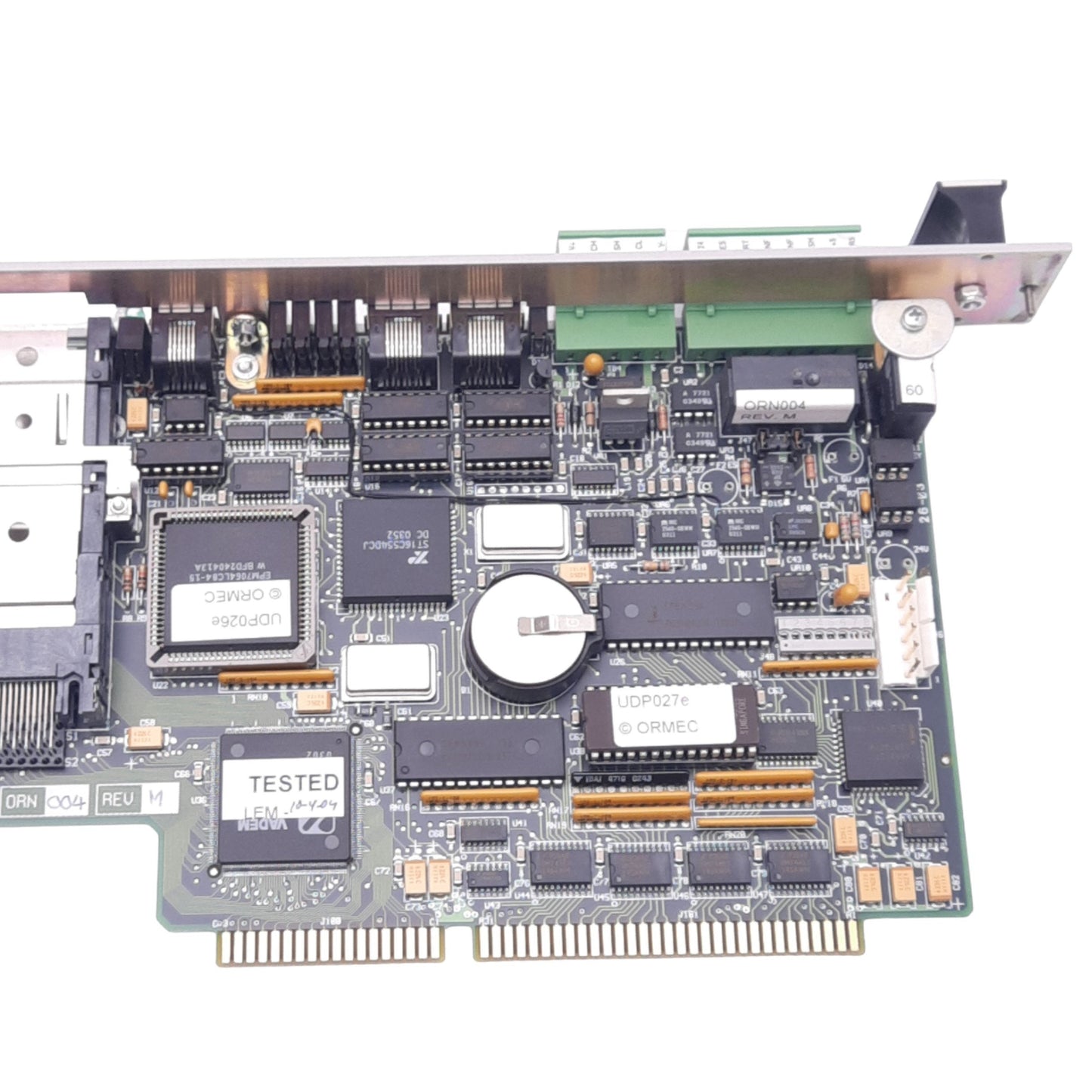Used Ormec ORN004 Rev M System Module for ORION Motion Controller, MotionBASIC, RJ45