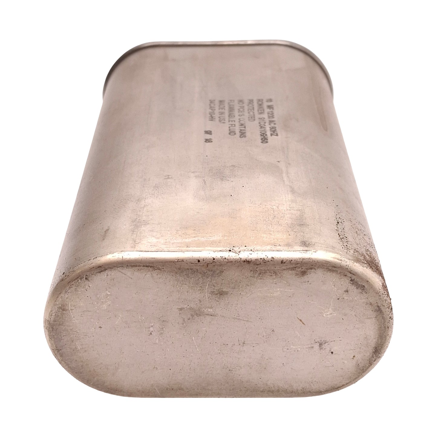 Used Ronken 91D34106H50 34CAP10-HV Non-PCB Capacitor, 10MF 1200VAC 60Hz Capacity