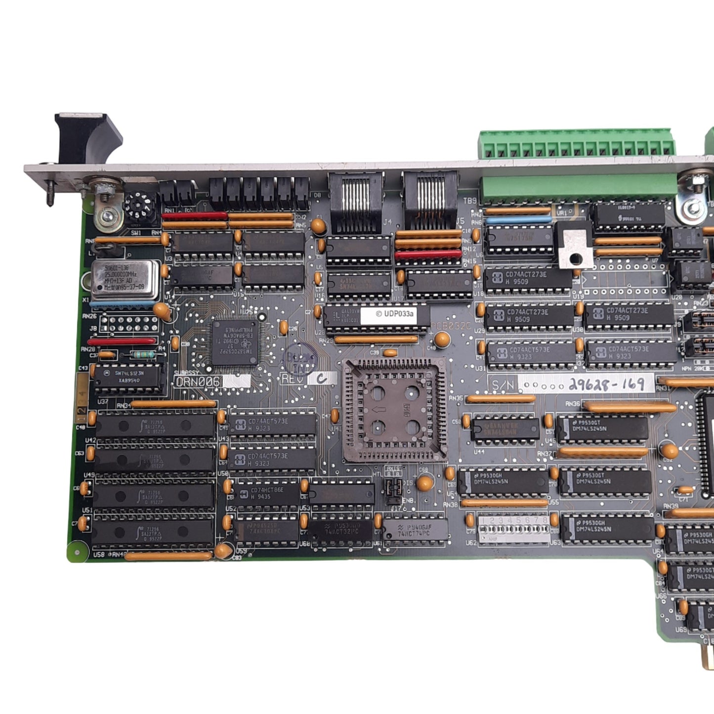 Used Ormec ORN-DSP-A2/2 Rev 1.0e Axis Module for ORION Motion Controller, 2-Axis