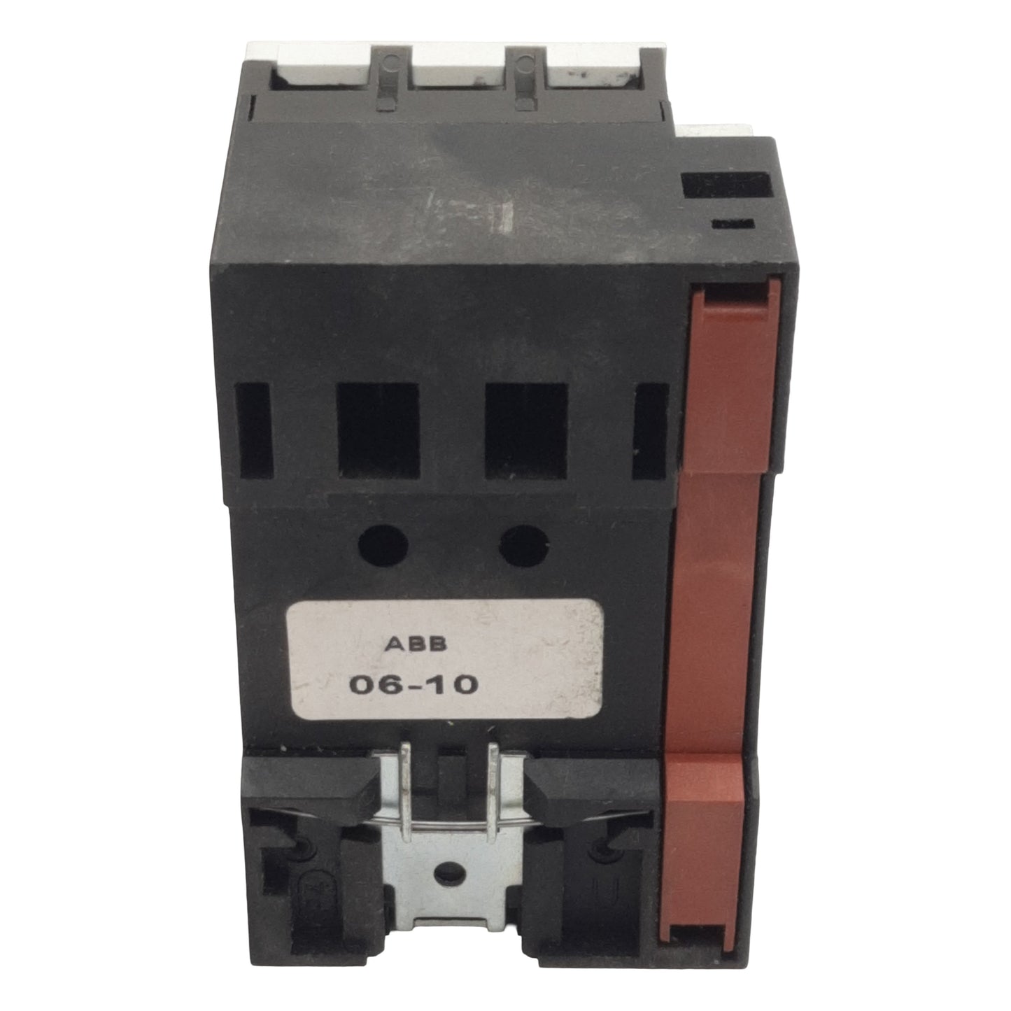 Used ABB M25-TM-1,6 Motor Protection Circuit Breaker, 3-Poles, 1N.O. + 1N.C., 1-1.6A