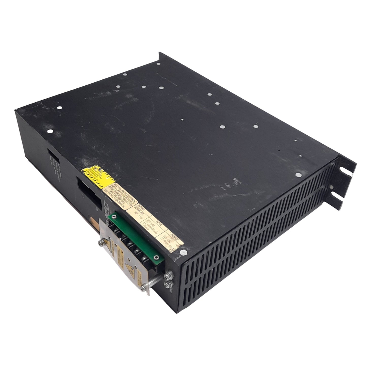 Used Ormec PAC-F12 Power Supply for Servodrive, 230VAC In, 325VDC Bus, +-18VDC Logic