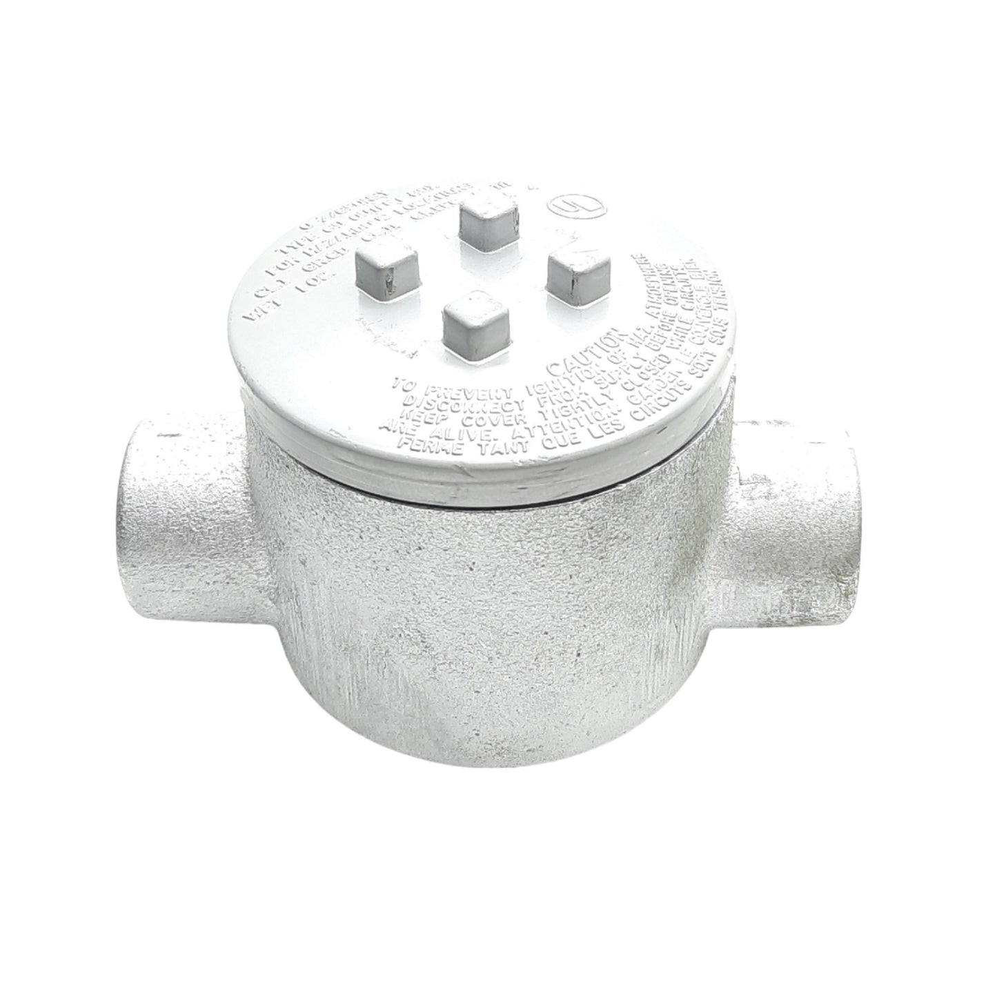 Used 0-Z Gedney GUAC/GUJC-100 Outlet Body Box, 1 Inch NPT Thread, 76.20 mm opening