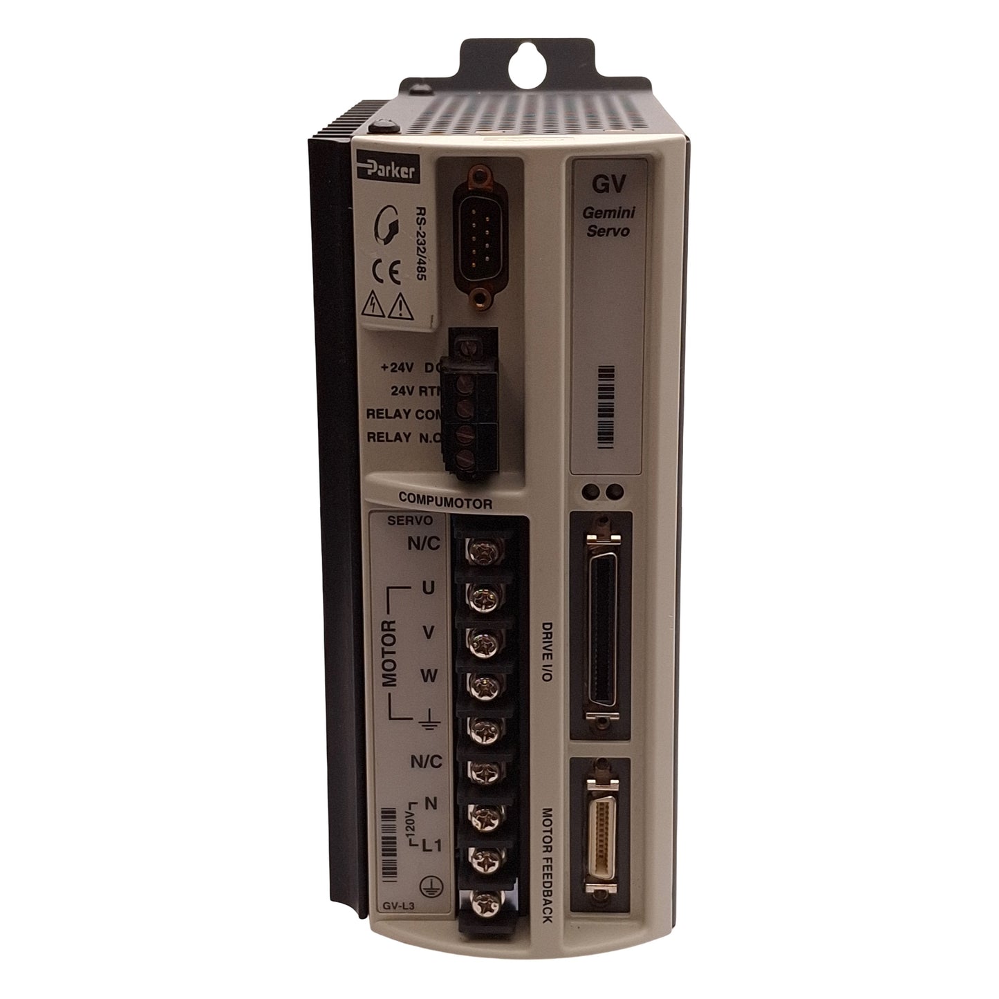 Used Parker CP*GV-L3E-13364 Compumotor Gemini Servo Motor Drive Controller RS232/485