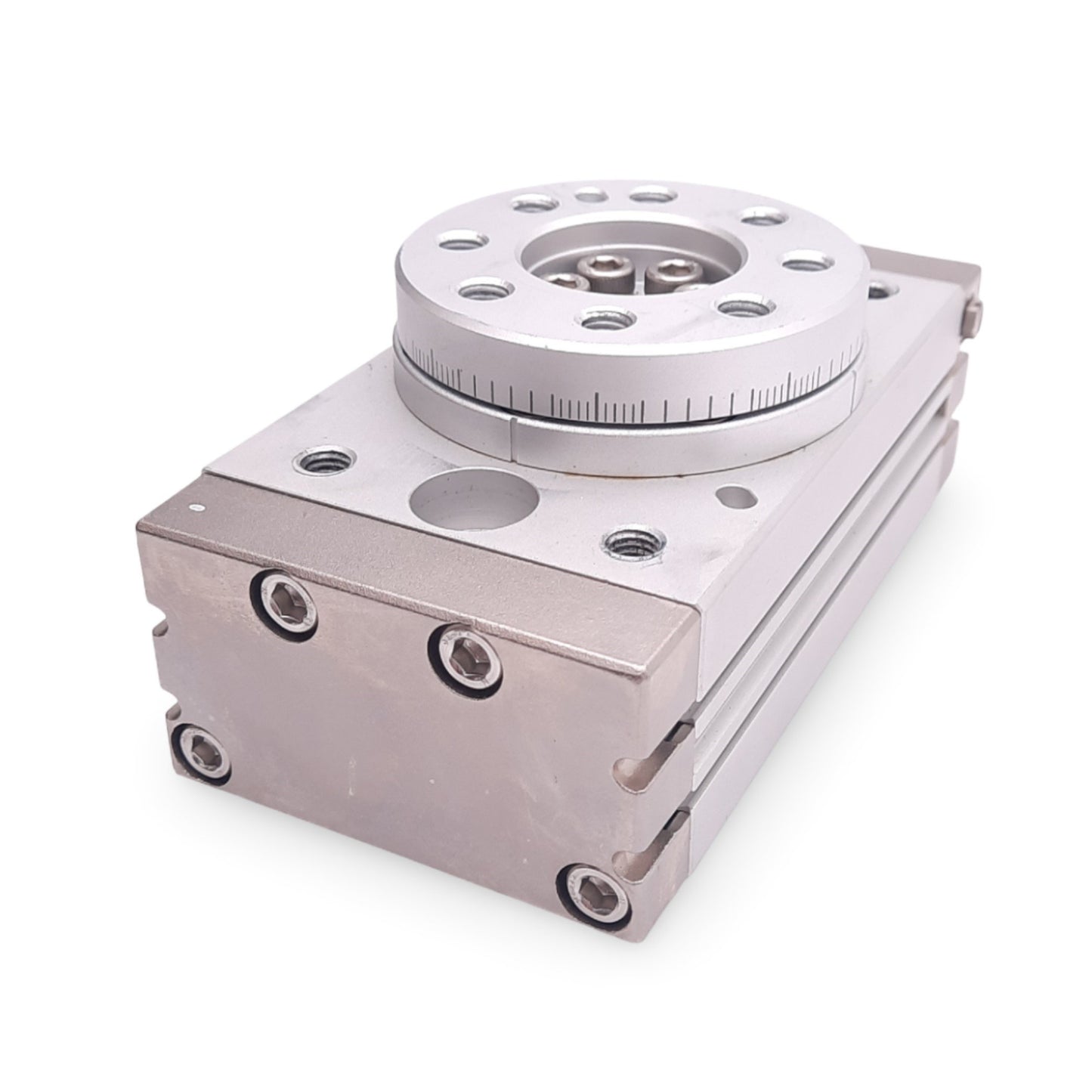 Used SMC MSQB50A-XN Pneumatic Rotary Cylinder, ø25mm Bore, 0-190°, 1/8in NPT, 1.0MPa