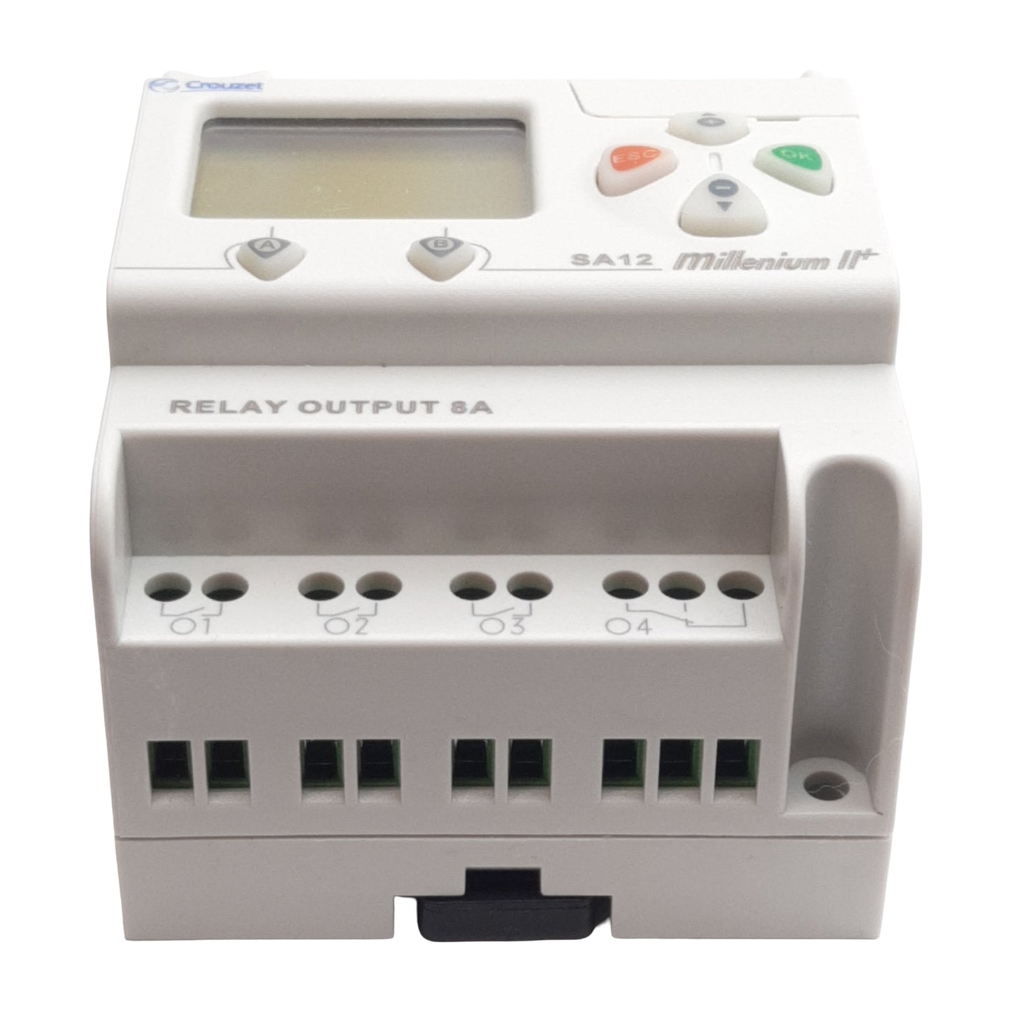 New Crouzet 88950043 SA12 Millenium II+ Timer Relay, PNP 100-240VAC In 8A 250VAC Out