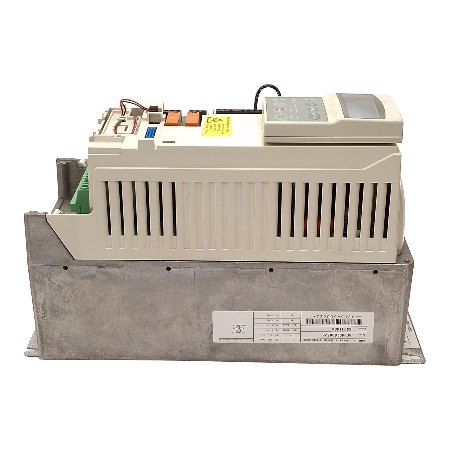 Used ABB ACH401600522 Variable Frequency Drive 3-Phase 208-240VAC 16.7A 0-250Hz 2.2kW