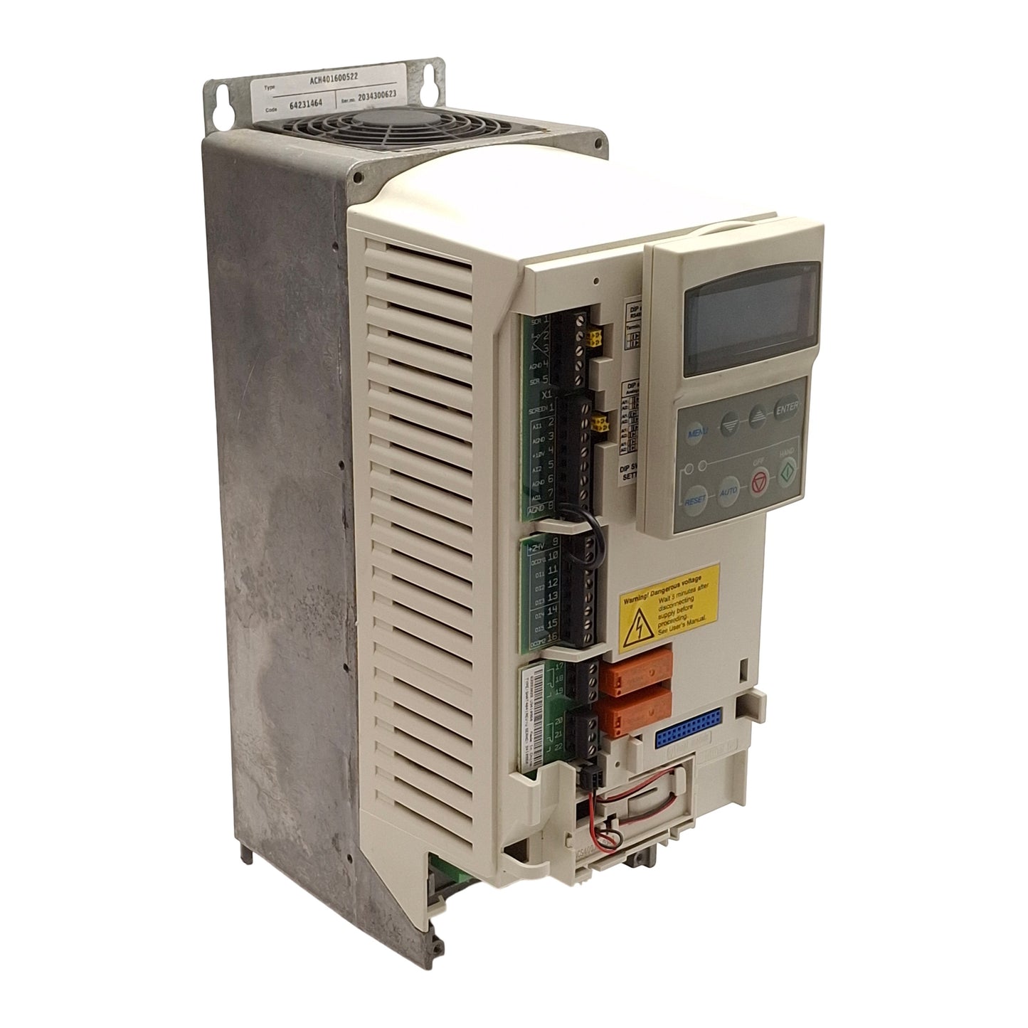 Used ABB ACH401600522 Variable Frequency Drive 3-Phase 208-240VAC 16.7A 0-250Hz 2.2kW