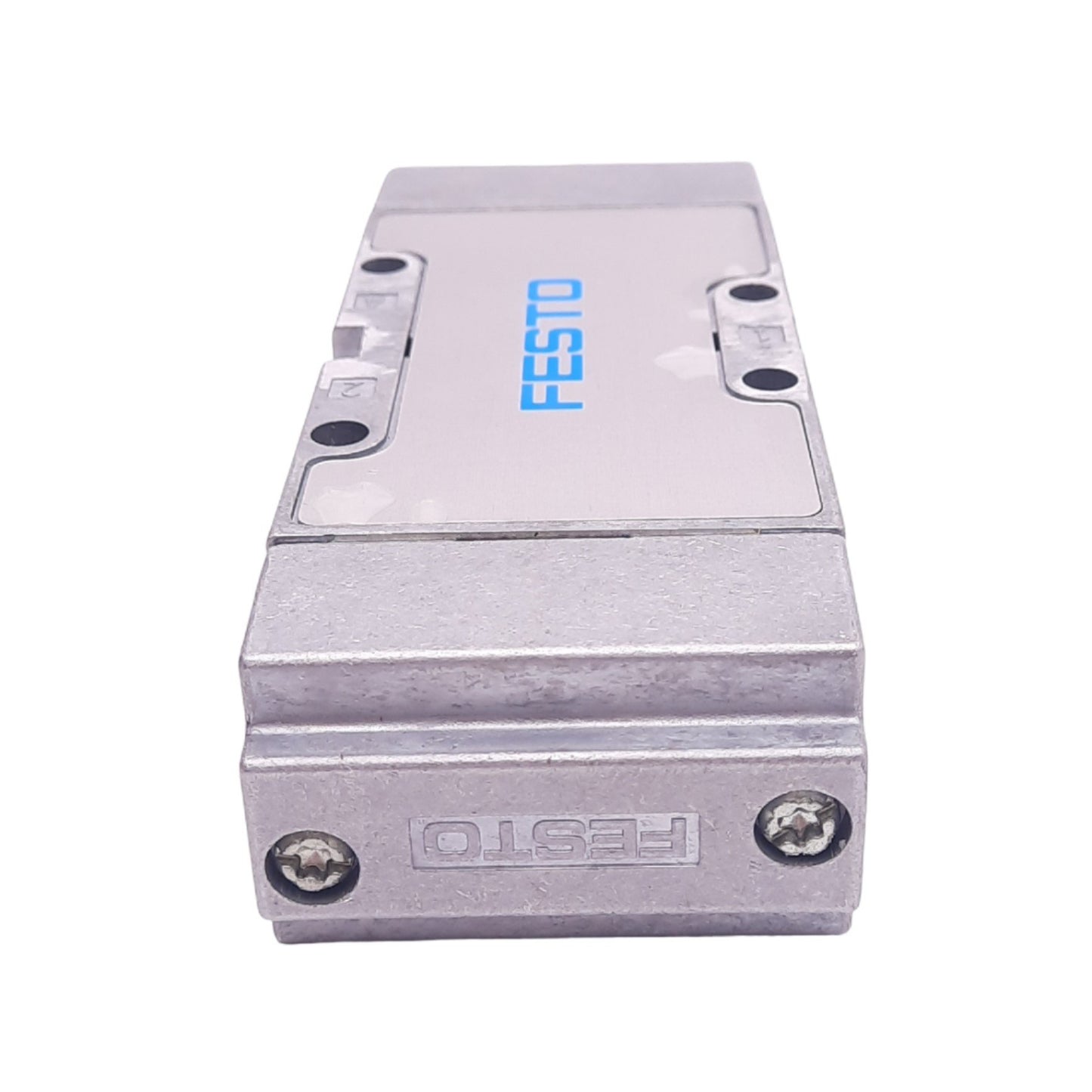 Used Festo J-5-1/4-B Pneumatic Valve, 5/2 Double Solenoid, G1/4, 1600L/min, 1MPa Max
