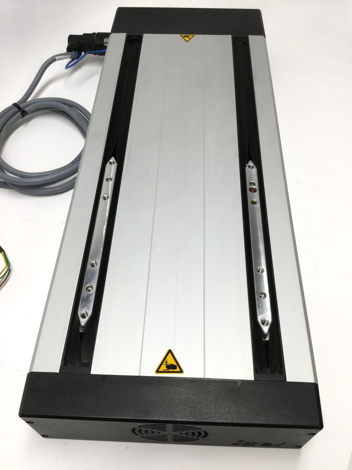 Used ISEL 234413 9001 LF5 Motorized Linear Ballscrew Actuator Positioner 250mm Stroke