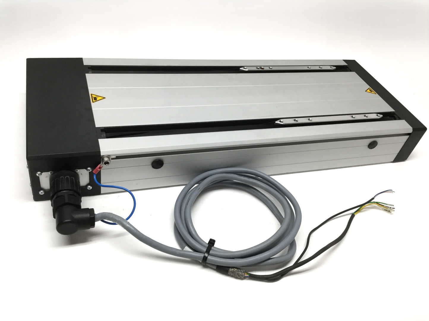 Used ISEL 234413 9001 LF5 Motorized Linear Ballscrew Actuator Positioner 250mm Stroke