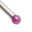 Used Lot of 3 Renishaw Ruby Ball Stylus ø2mm Ball, 8mm EWL, 20mm OAL, M5, Steel
