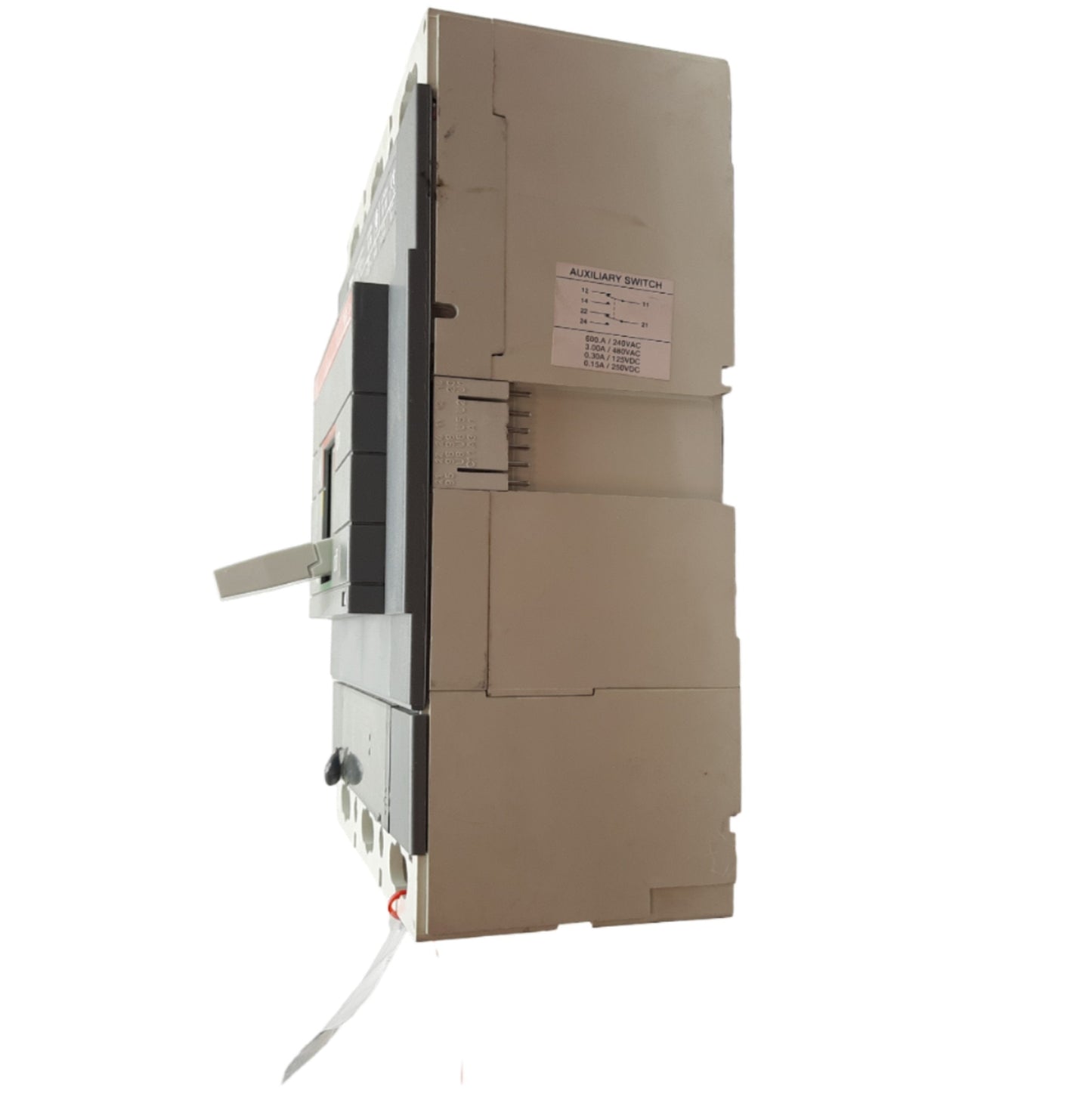 Used ABB S6H SACE S6 122160025-002 Circuit Breaker, 600 VAC, 600 Amp, 3 Pole