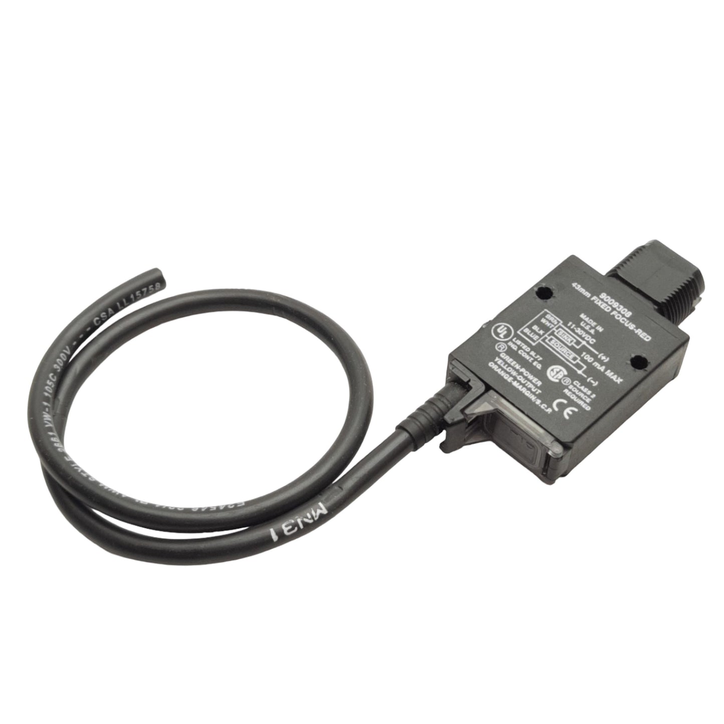 Used Allen Bradley 9009308 Photoelectric Sensor NPN/PNP Output, 11-30VDC, 43mm Range