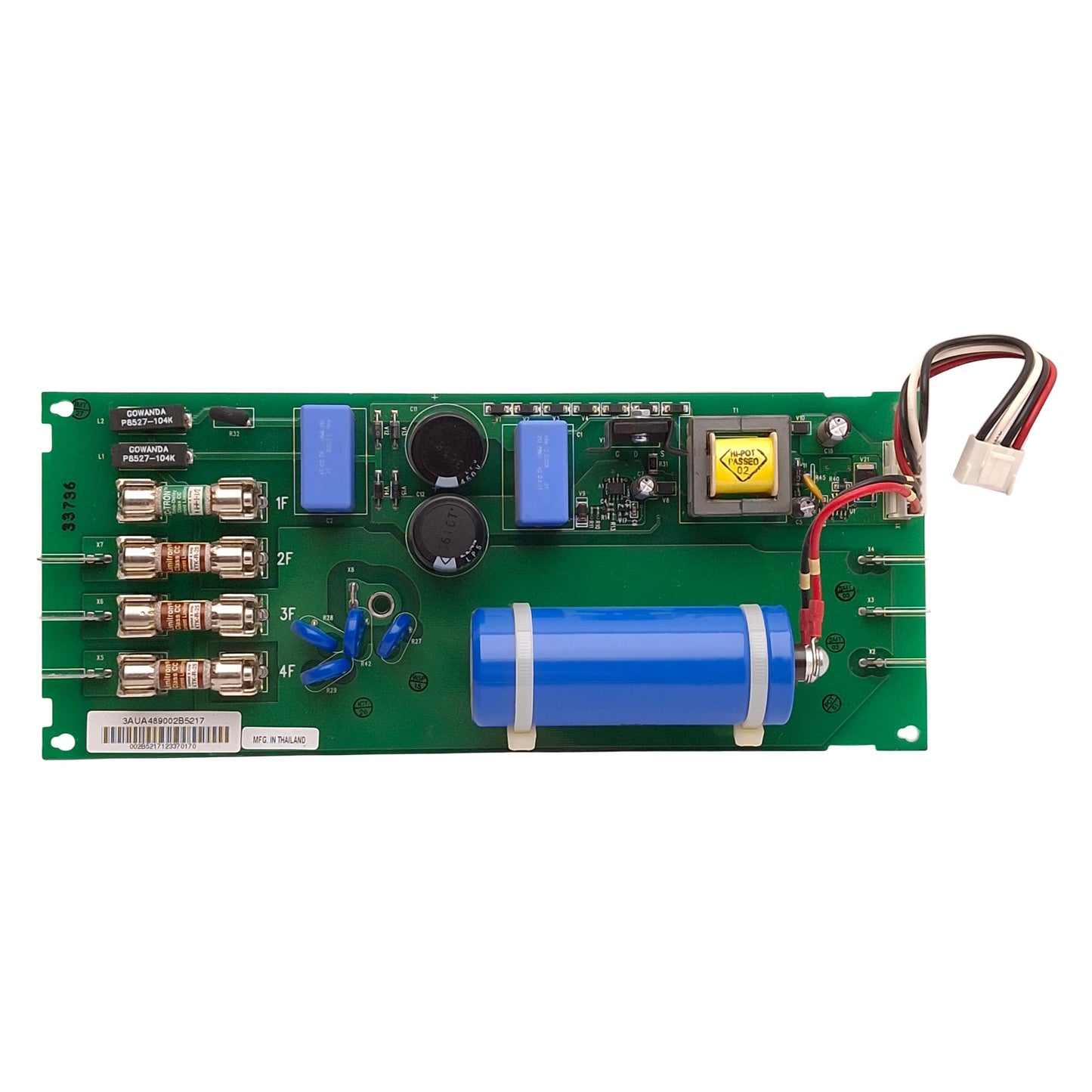 Used ABB 3AUA489002B5217 Bypass Power Board For ACH400 Variable Frequency Drives