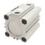 Used SMC NCQ2B32-40D Compact Cylinder, ø34mm Bore, 40mm Stroke, 145psi, 1/8in NPT