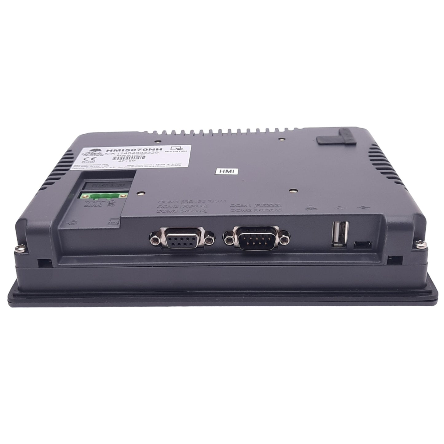 Used Maple Systems HMI5070NH Operator Interface, 7" LCD Touch Screen, 800x480, 24VDC