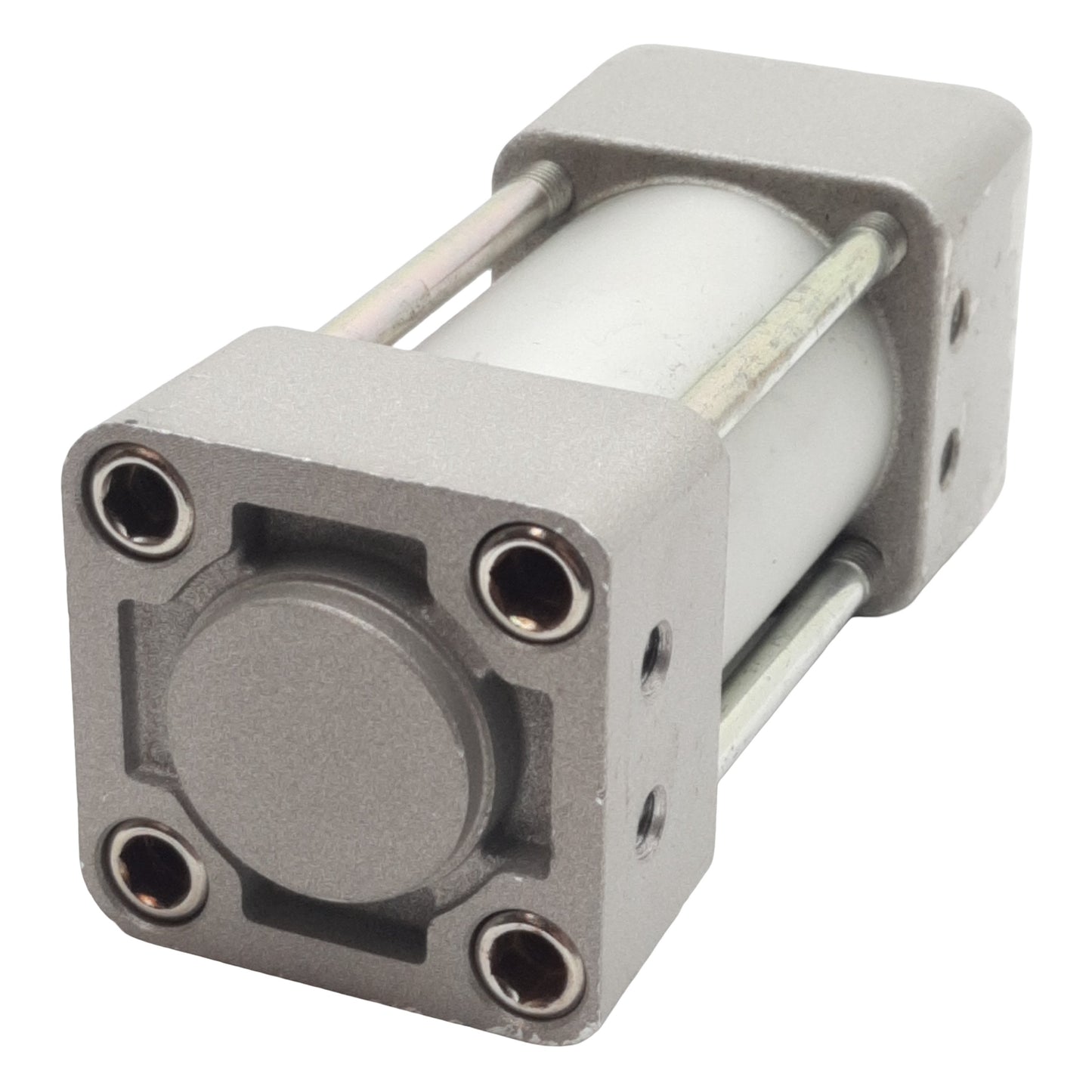 Used SMC NCDA1B150-0100 Pneumatic Cylinder ø1.5in Bore, 1in Stroke, 250psi, 3/8in NPT