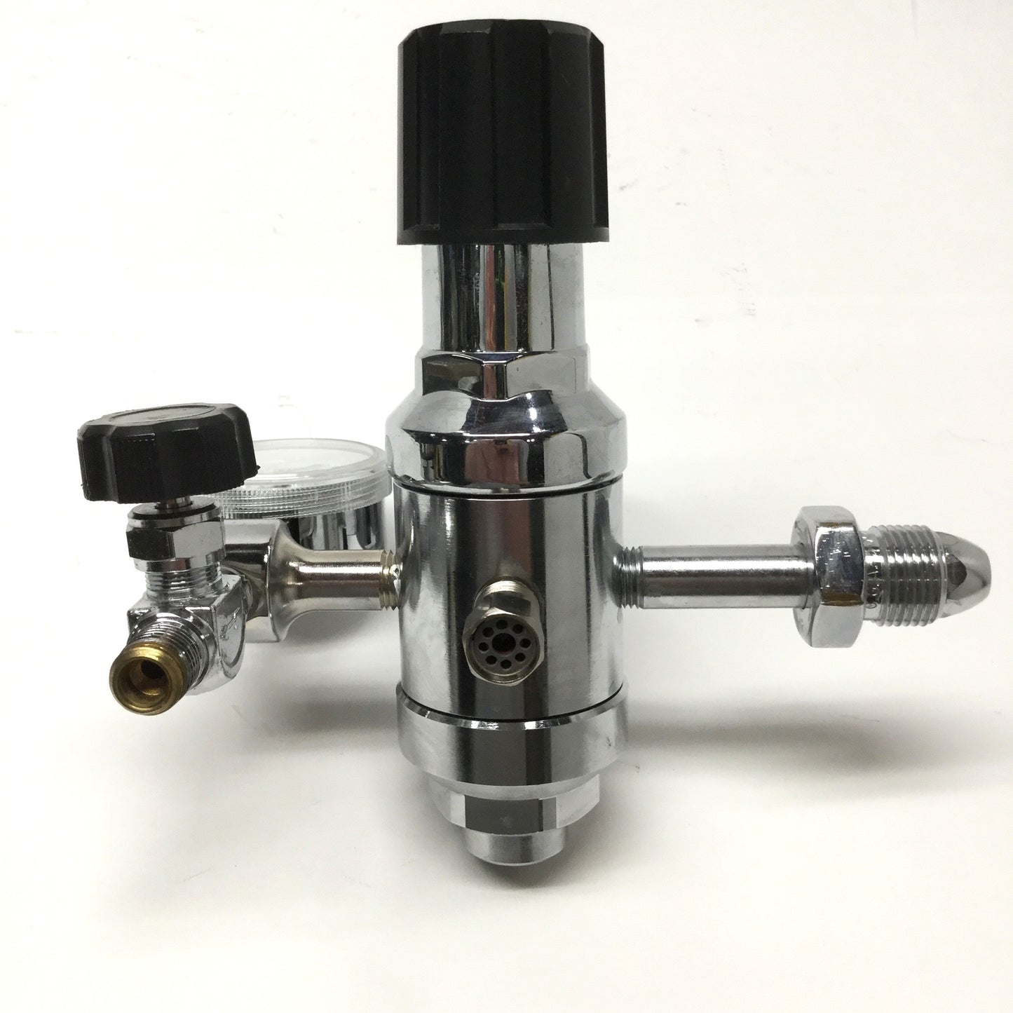 Used Concoa 315535110 Dual Stage Gas Regulator CGA 500 Inlet, 1/4" NPT Out, 0-100psi