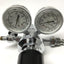 Used Concoa 21233511L Dual Stage Gas Regulator CGA 580 Inlet, 1/4" NPT Out, 0-120psi