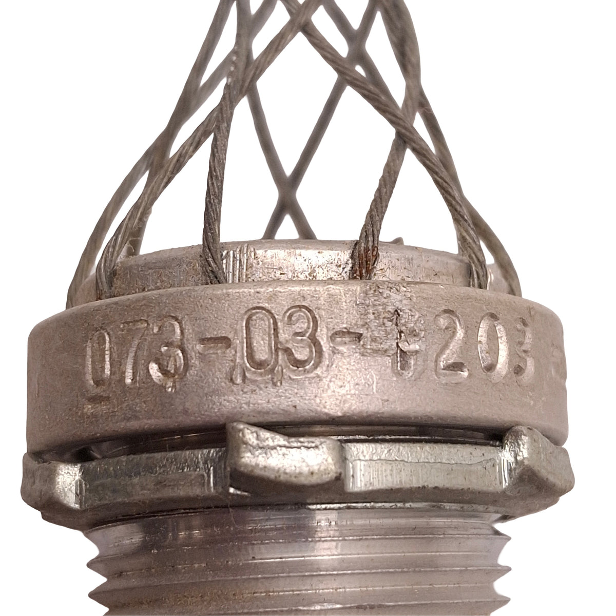 Used Lot of 2 Hubbell Kellems 073-03-1203 Strain Relief Cord Grip ø0.54-0.73in 3/4NPT