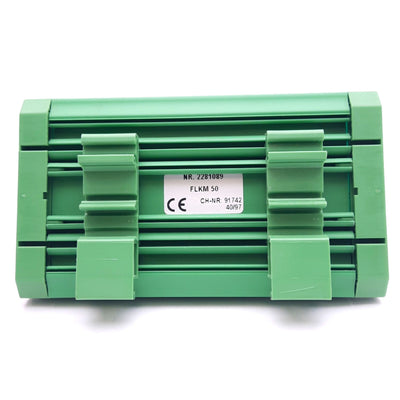 New Phoenix Contact 2281089 Breakout Board, 50-Position, 30VAC/60VDC, 1A, DIN Rail