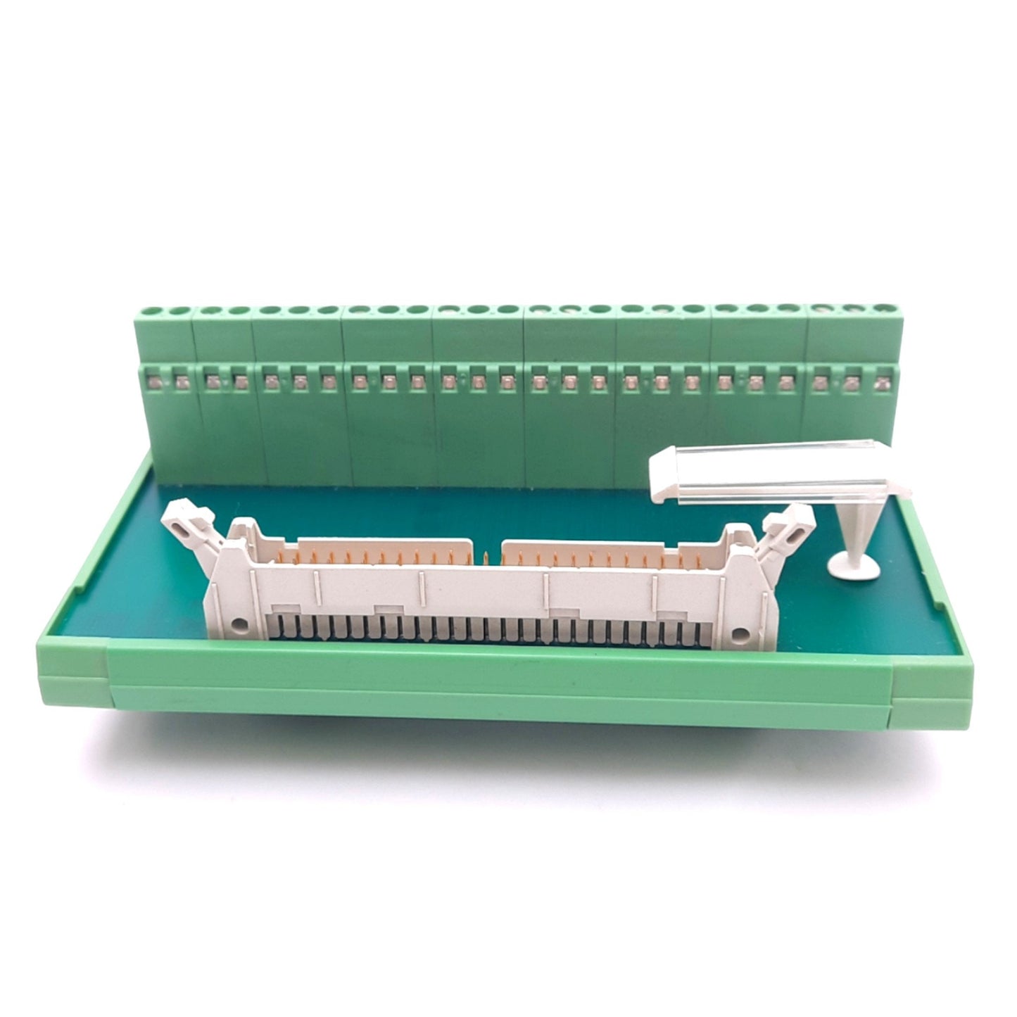 New Phoenix Contact 2281089 Breakout Board, 50-Position, 30VAC/60VDC, 1A, DIN Rail