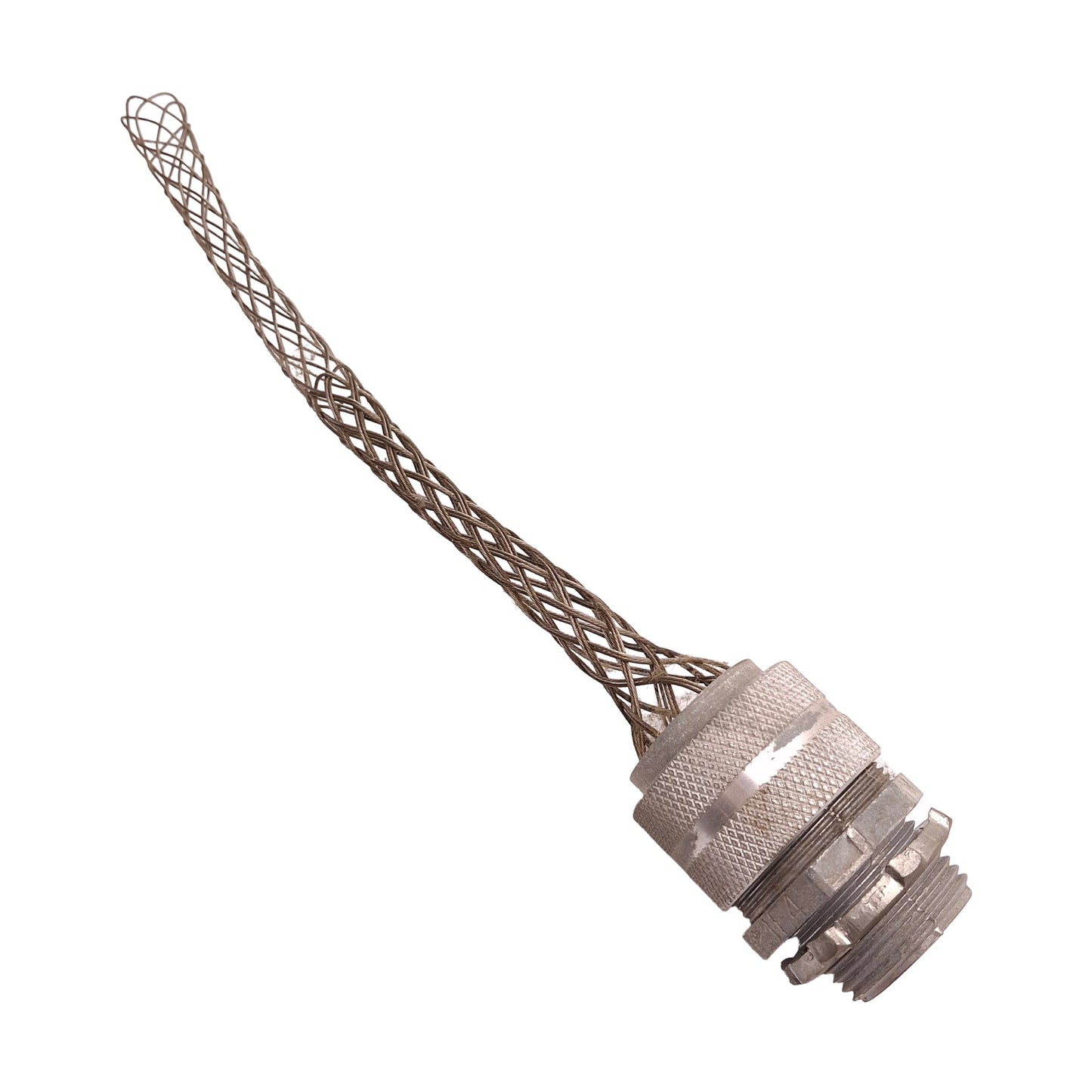 Used Hubbell Kellems 074-01-021 Strain Relief Deluxe Cord Grip ø0.625-0.750", 1in NPT