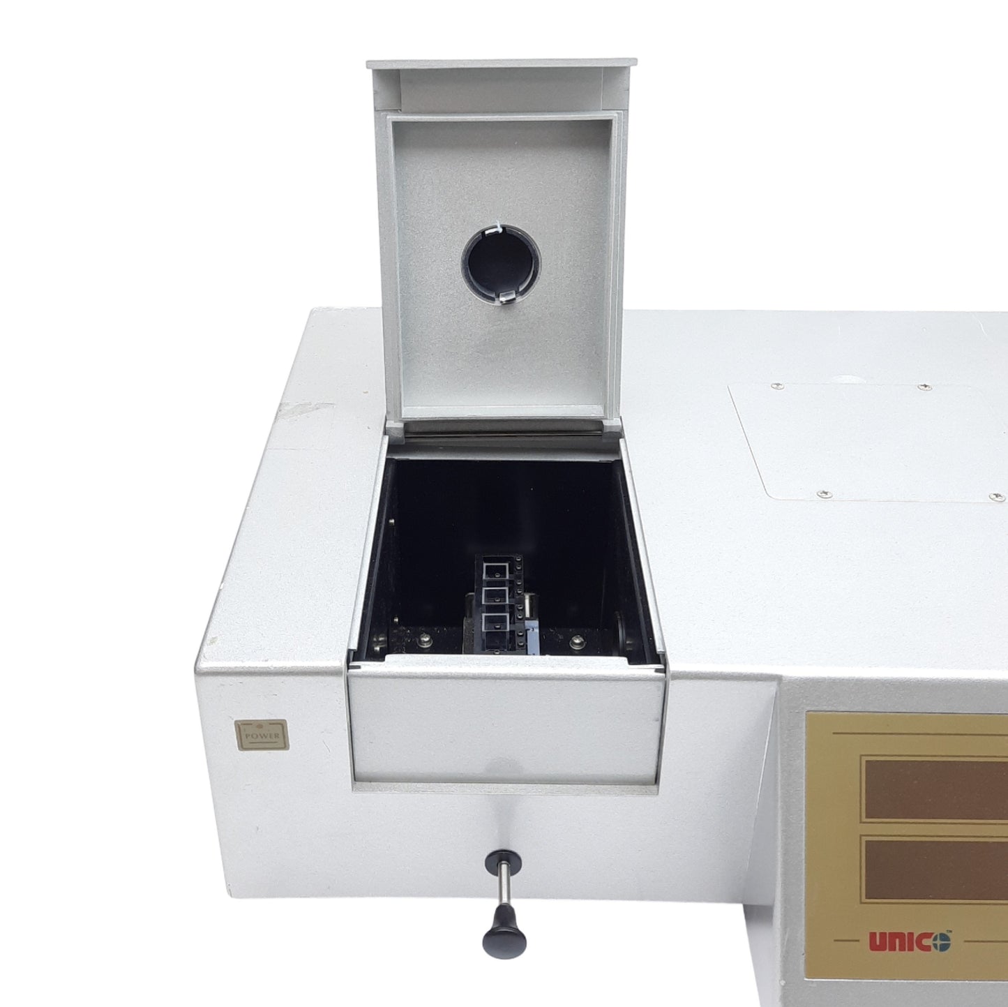 Used Unico Model 2100 Spectrophotometer 5nm Slit, 1200 Lines/mm, 325-1000nm, 4-Posi.
