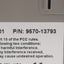 Used Varian 9570-13793 Printer For Vankel VK800 5 Printing Selections, 36-Position MR