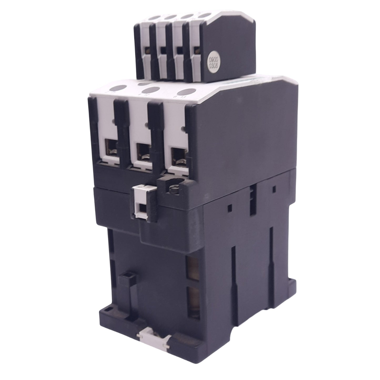 Used Moeller DIL2AM-G Contactor, 3NO, 2NO+2NC Aux, 250VDC, 600VAC, 90A, 24VDC Coil