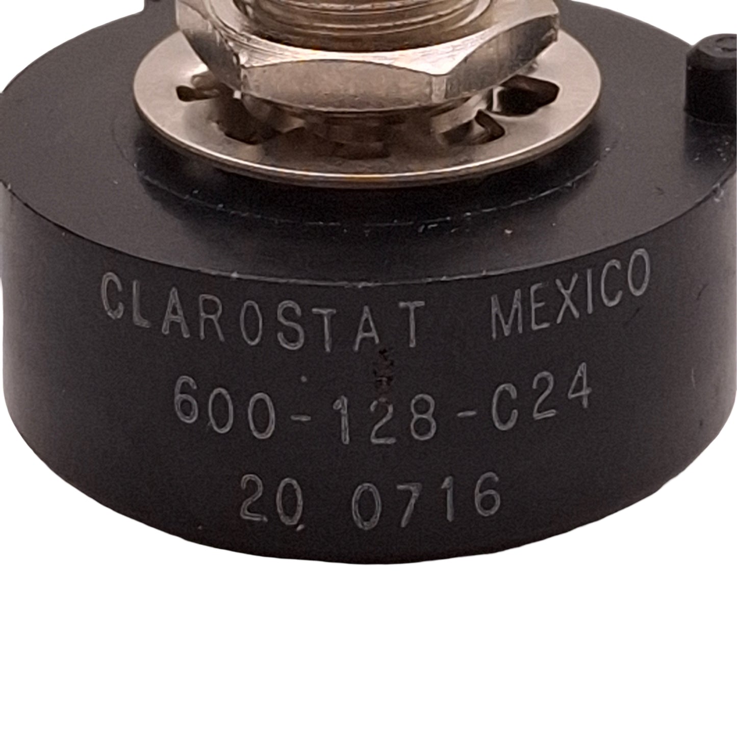Used Clarostat 600-128-C24 Optical Rotary Encoder, 128ppr, ø1/4in Shaft, 4-Pin, 5VDC