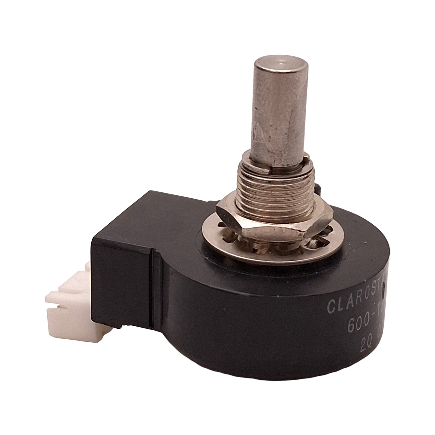 Used Clarostat 600-128-C24 Optical Rotary Encoder, 128ppr, ø1/4in Shaft, 4-Pin, 5VDC