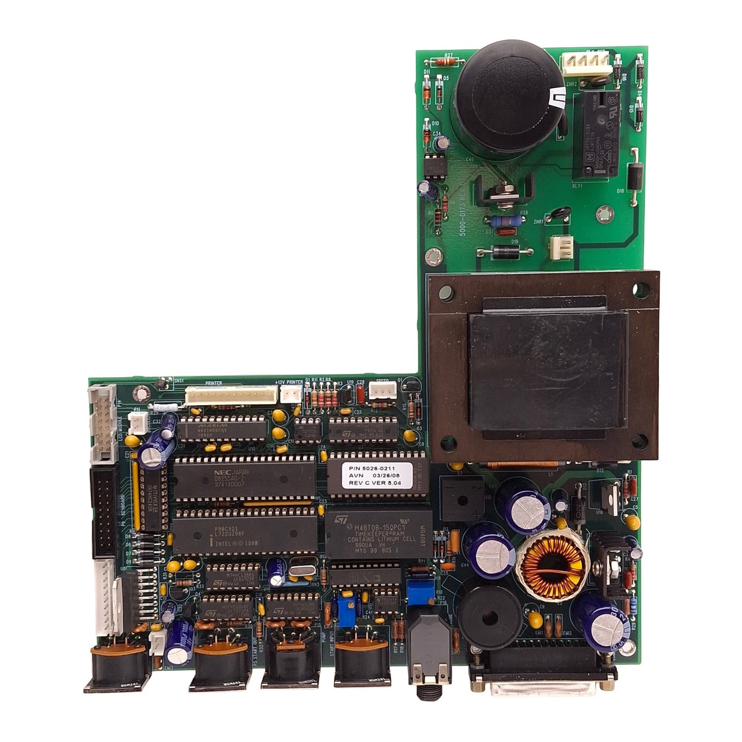 Used Agilent 5015-0211 Rev. G Main PCB For Bio-Dis Reciprocating Cylinder Apparatus