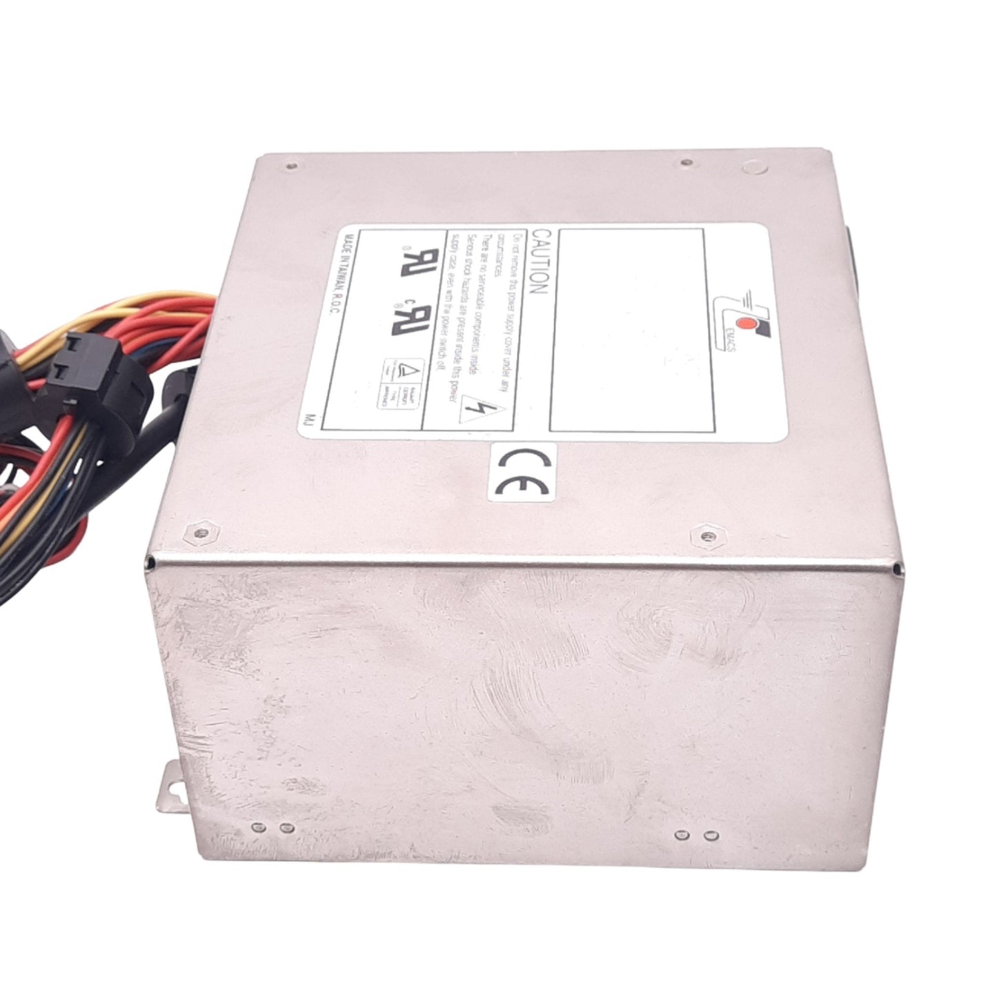 Used EMACS SP2-4400F AT Power Supply, 115/230VAC In, 5/12VDC 50/20A Out, 400W Max