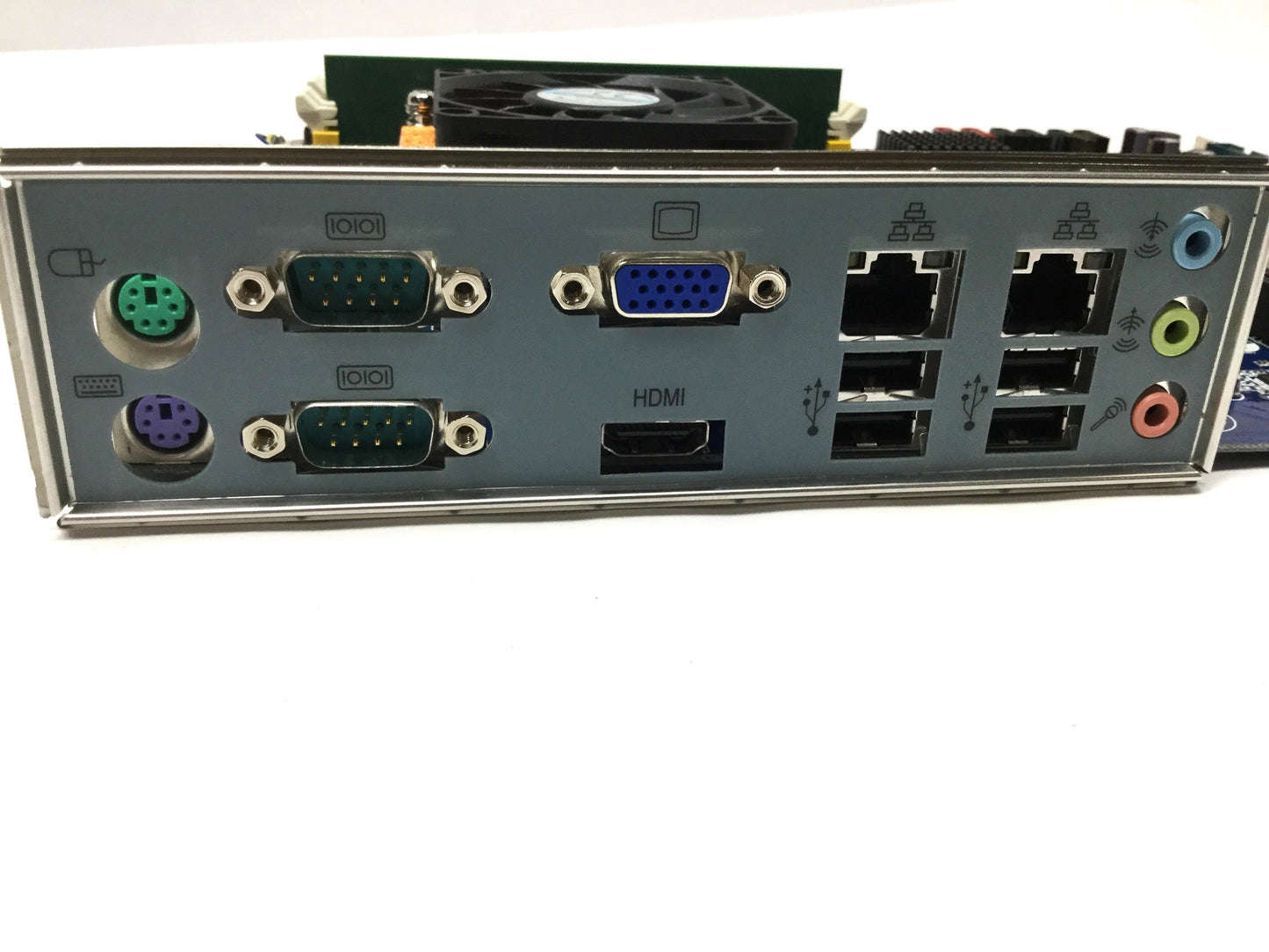 Used Avalue EAX-Q67 Industrial ATX Motherboard w/Intel G850 2.9GHz CPU, 2GB DDR3 RAM