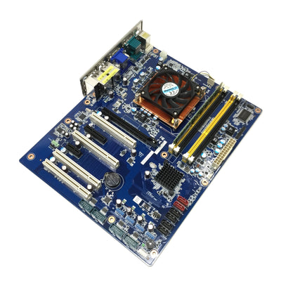 Used Avalue EAX-Q67 Industrial ATX Motherboard w/Intel G850 2.9GHz CPU, 2GB DDR3 RAM