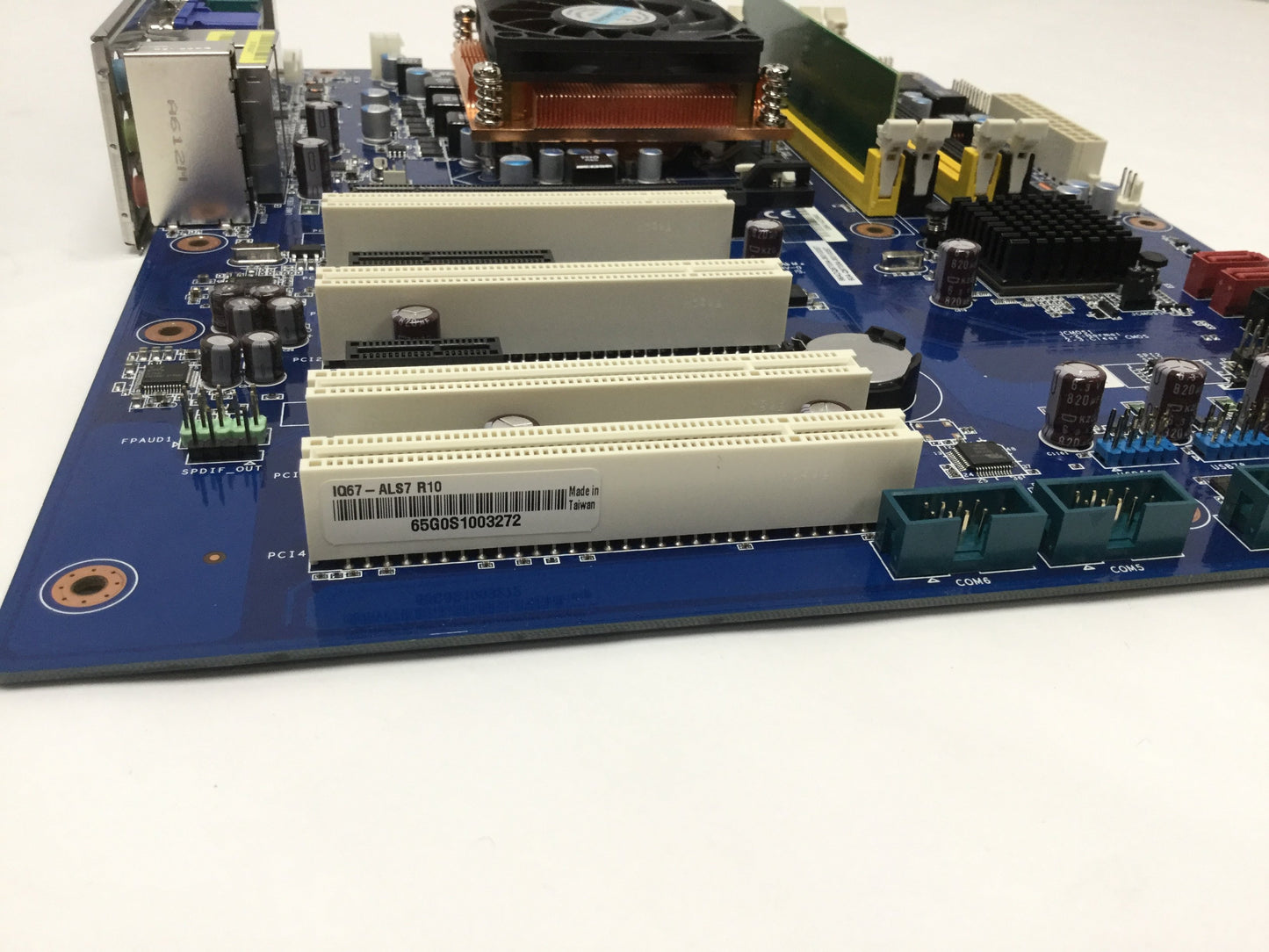 Used Avalue EAX-Q67 Industrial ATX Motherboard w/Intel G850 2.9GHz CPU, 2GB DDR3 RAM