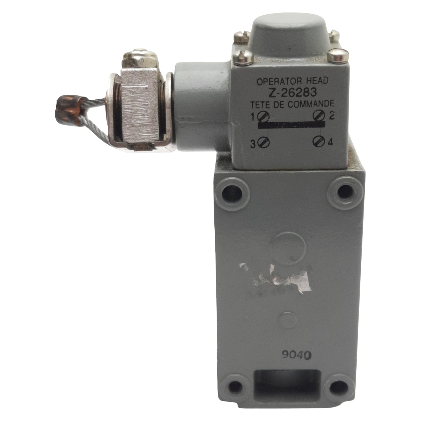 Used Allen Bradley 802T-AM Oiltight Limit Switch, 2-Circuit 1N.O + 1N.C., 10A 600VAC