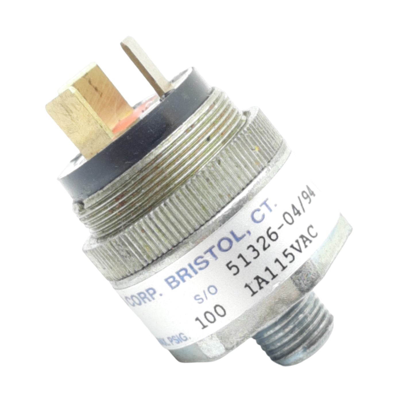 Used Whitman Controls P119G-10N-F12TB Pressure Switch 30 PSIG Set 115VAC, 100PSIG Max