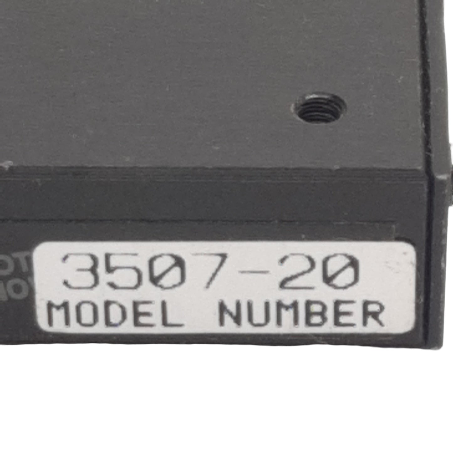 Used Parker 3507-20 Miniature Ball Bearing Manual Slide, 2in Travel, 14lbs Load