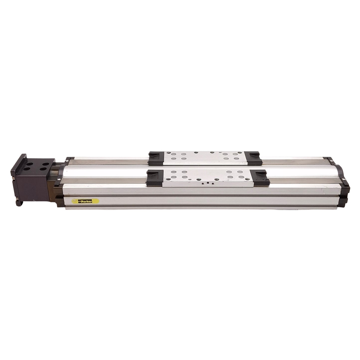 Used Parker 404200XRMSD2 Linear Actuator, 5mm Lead, 200mm Travel, 375lb Load, NEMA 23
