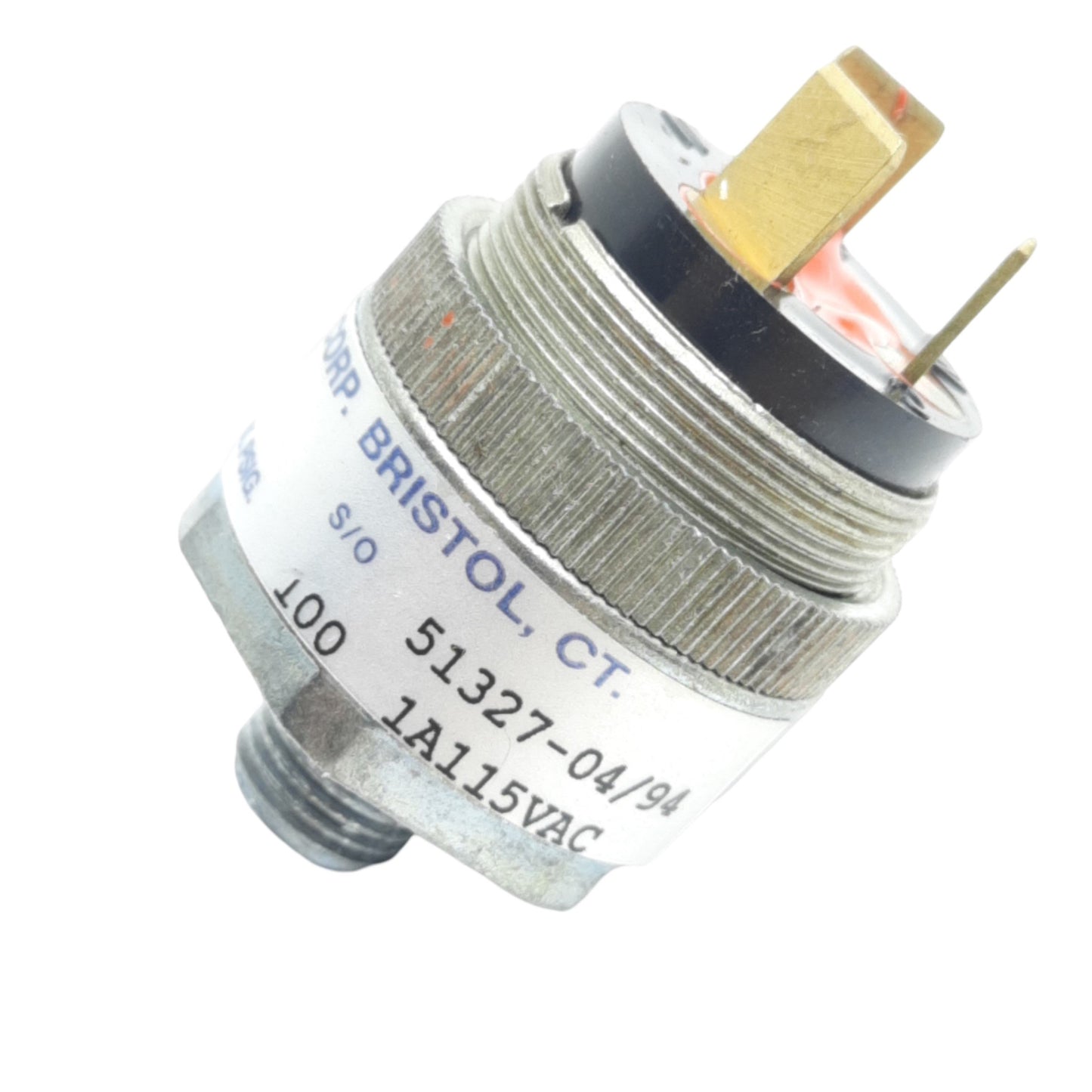 Used Whitman Controls P119G-10N-F12TB Pressure Switch 20 PSIG Set 115VAC, 100PSIG Max